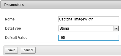 add parameter